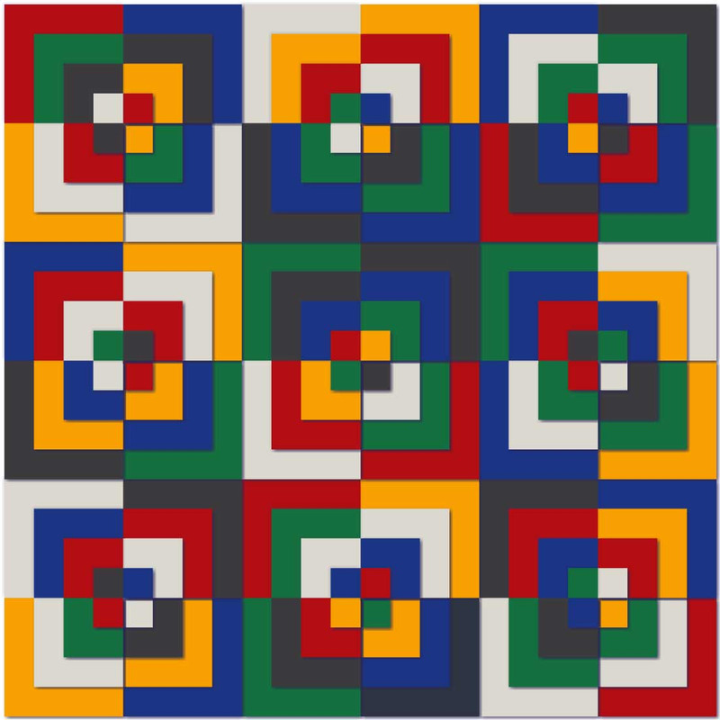 Square Colored Shapes Background - Features Image 1