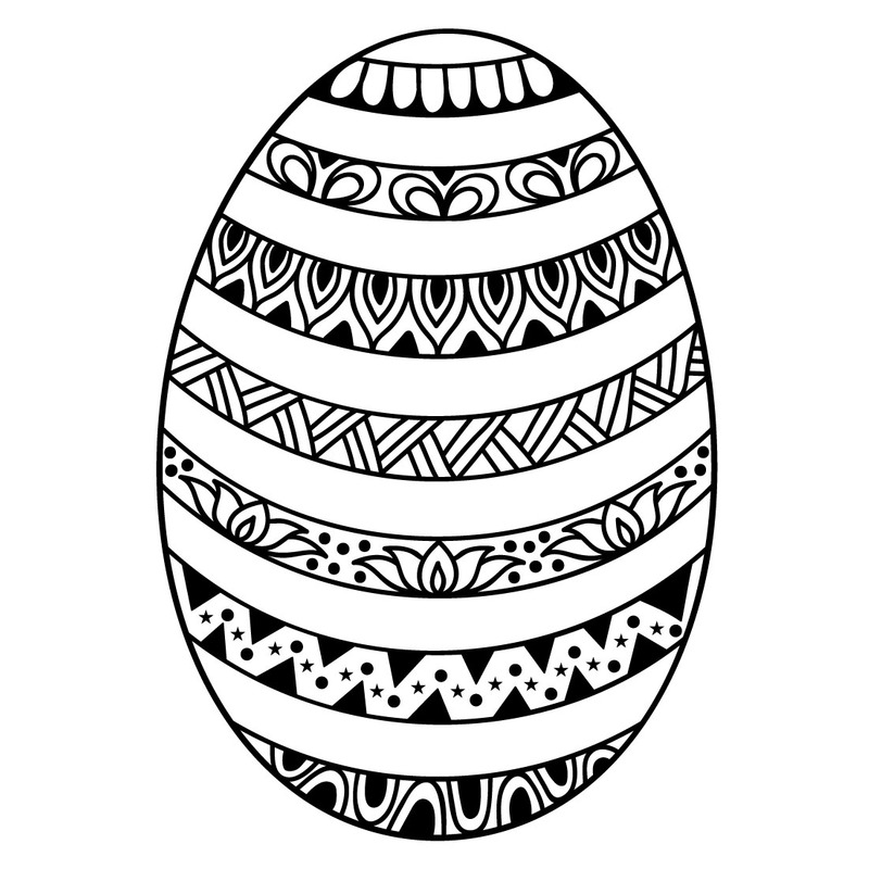Illustrazioni decorative dell'uovo di Pasqua - Caratteristiche Immagine 4