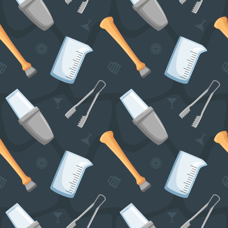 Bartender Seamless Pattern - Features Image 2