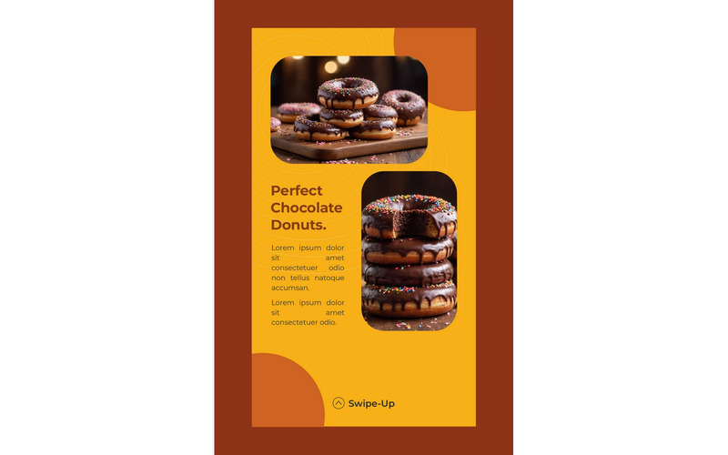 Instagram Stories Perfect Chocolate Donuts - Features Image 1