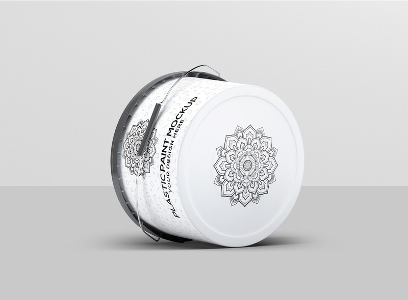 Paint Bucke - Modello di secchio di vernice in plastica - Caratteristiche Immagine 8