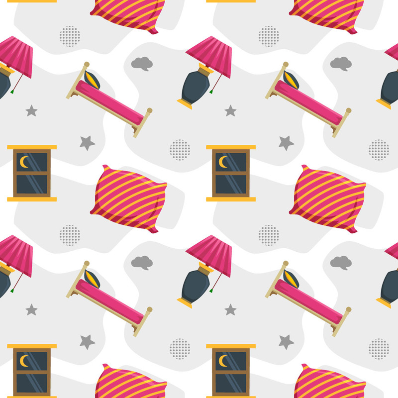 Sleep Seamless Pattern Design - Features Image 1