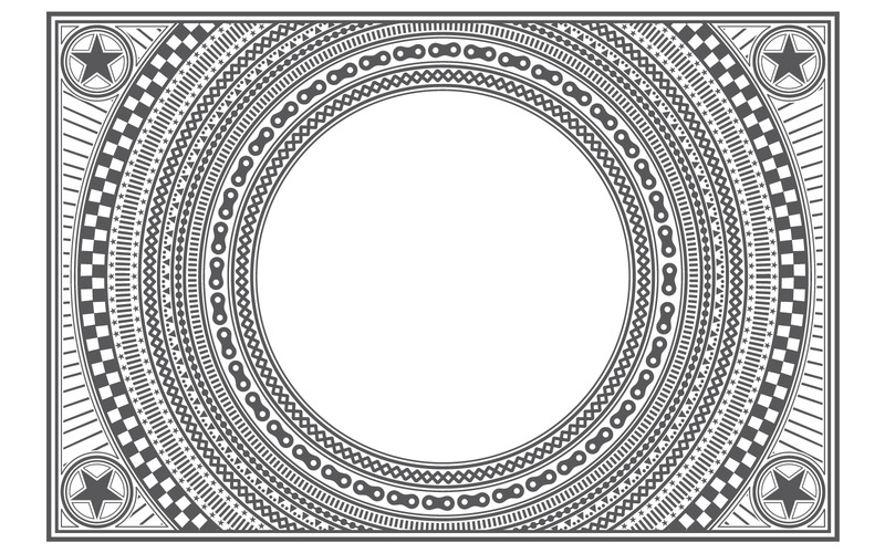 Rectangle Ornamental Frames in Vector - Features Image 12