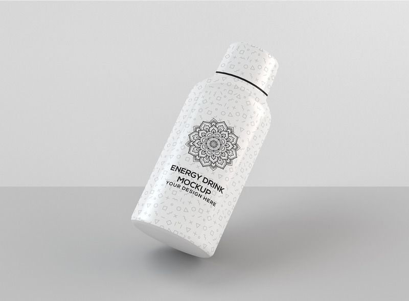 Energy Shot Energy Drink Mockup - Features Image 3