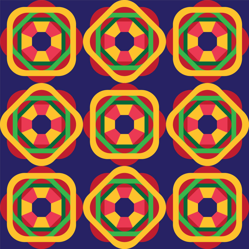 Motivi geometrici senza giunture di scanalatura - Caratteristiche Immagine 9