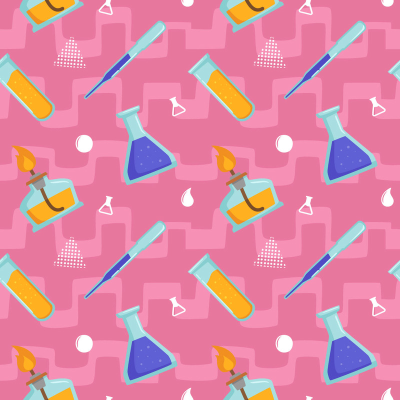 Laboratory Seamless Pattern - Features Image 1