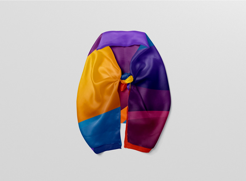 Mockup de Bufanda - Mockup de Bufanda de Mujer - Características Imagen 2