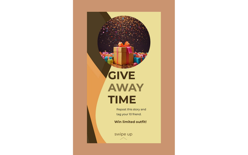 Instagram Stories Give Away Time - Features Image 1