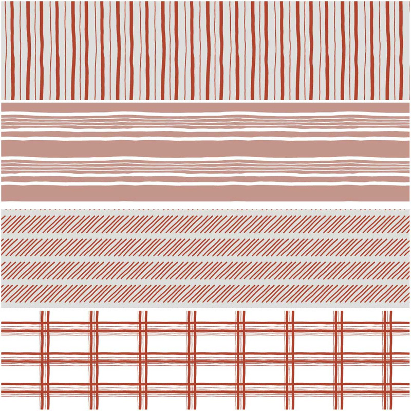 Modelli disegnati a mano delle linee del tramonto - Caratteristiche Immagine 7