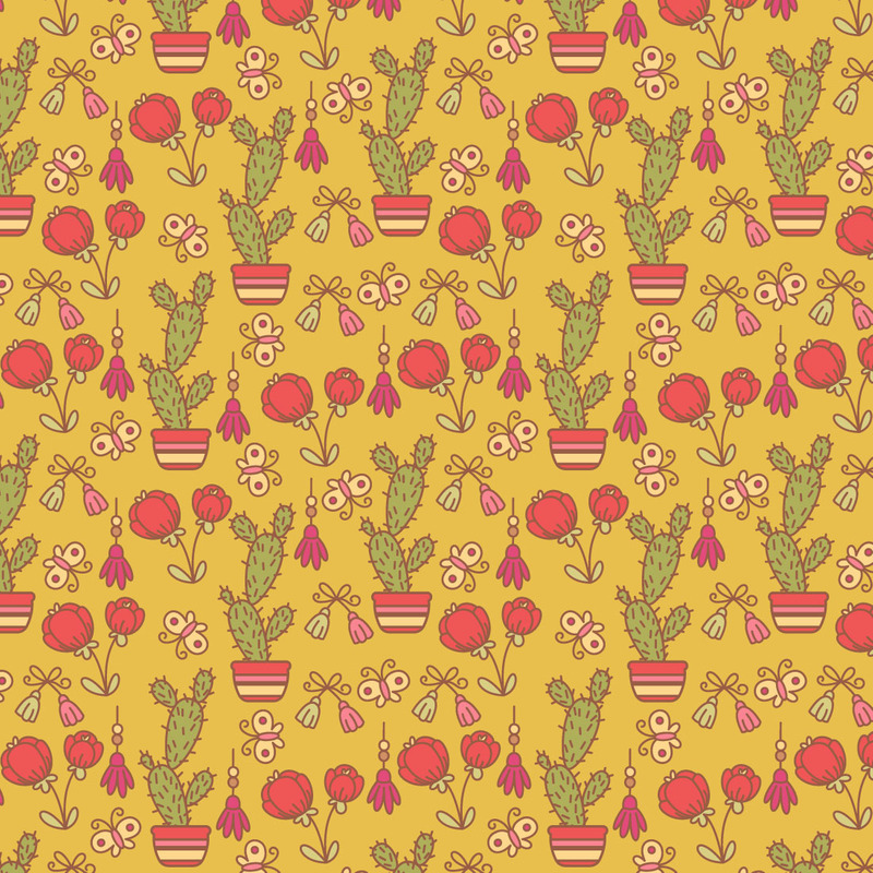 Kawaii llamas seamless Pattern - Features Image 5