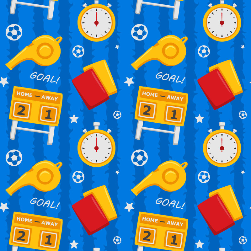 Disegno del modello senza cuciture di calcio - Caratteristiche Immagine 3