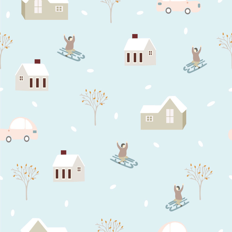 Winter Holiday Seamless Pattern - Features Image 1