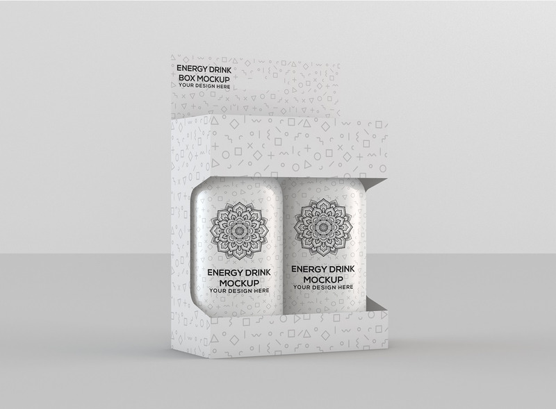 Energy Shot Energy Drink Mockup - Features Image 9