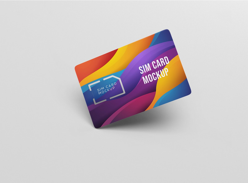 Karta SIM - makieta karty SIM - Obraz funkcji 7