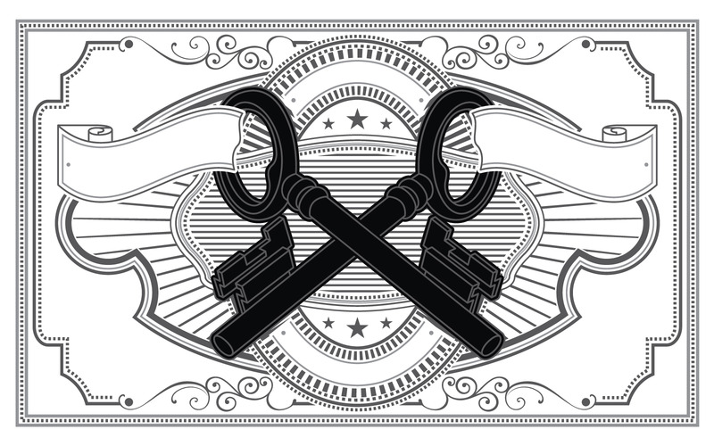 Rechthoek Vintage Badges in Vector - Features Image 4