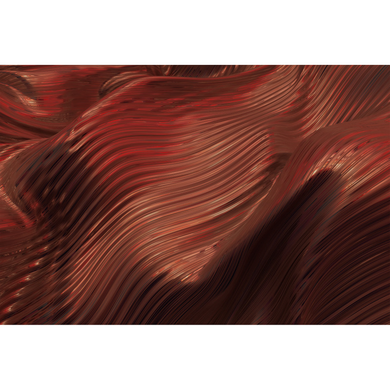 Sfondi astratti a strisce ondulate 3d colori caldi - Caratteristiche Immagine 2