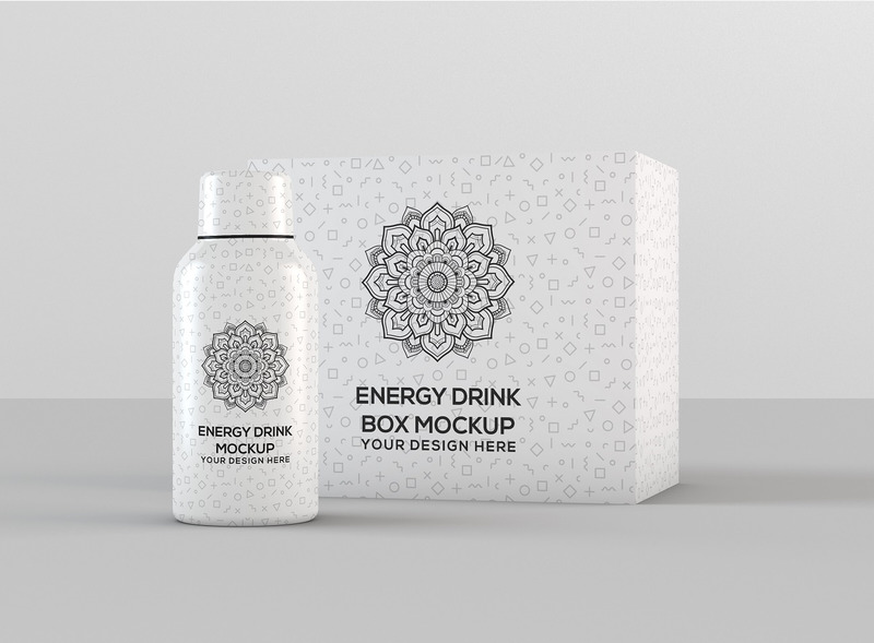 Energy Shot Energy Drink Mockup - Features Image 4