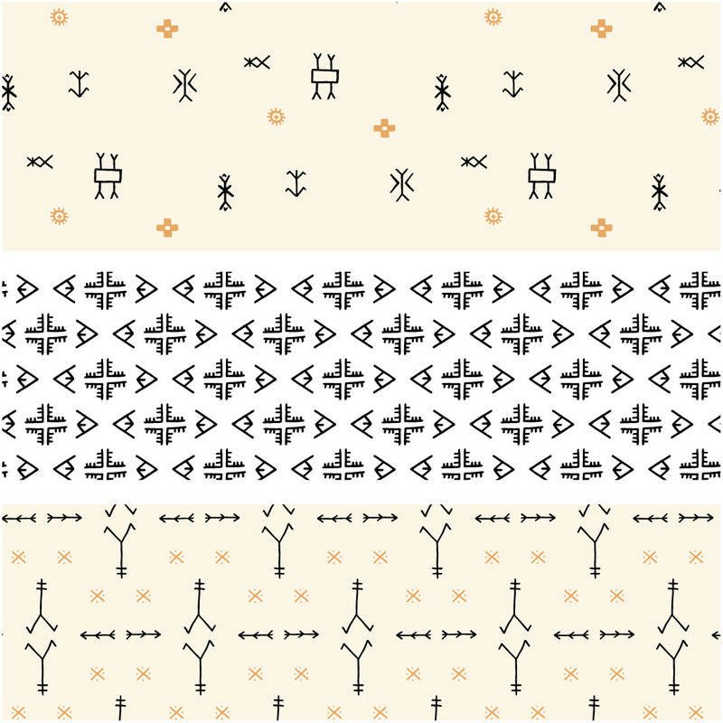 Modelli senza cuciture berberi marocchini - Caratteristiche Immagine 16