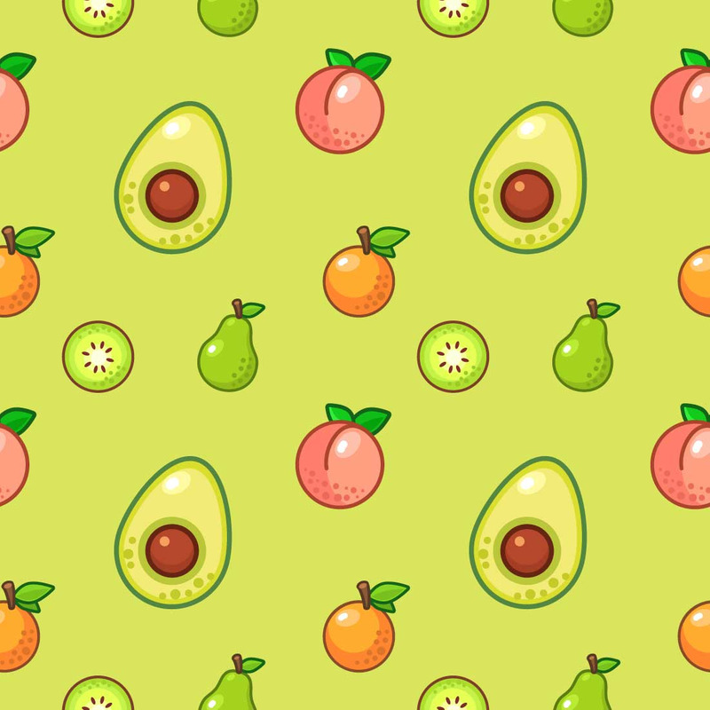 Protagonista il modello senza cuciture di avocado - Caratteristiche Immagine 1