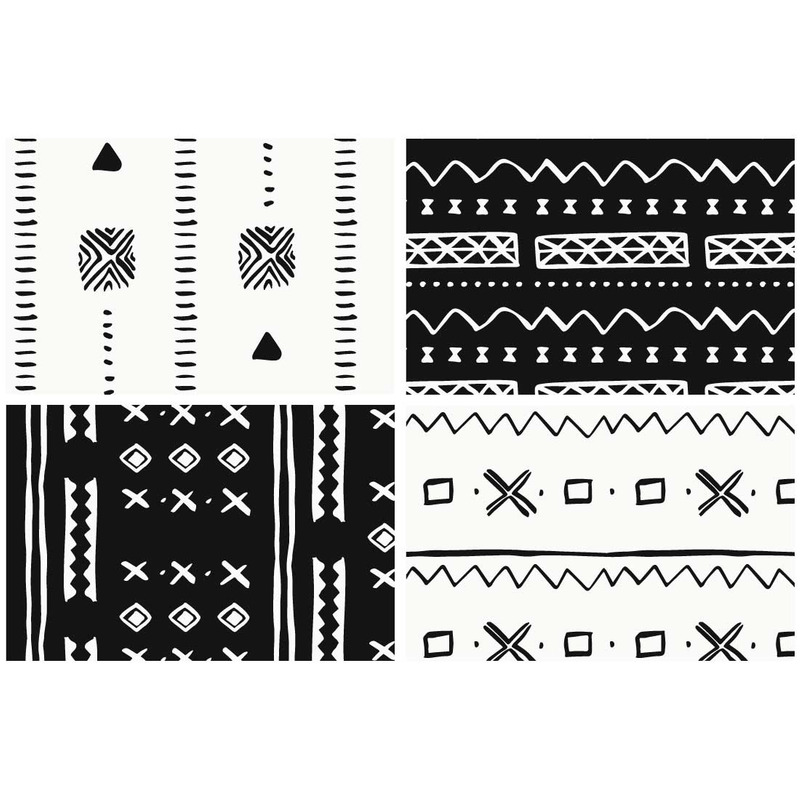 Modelli di panno di fango africano - Caratteristiche Immagine 2