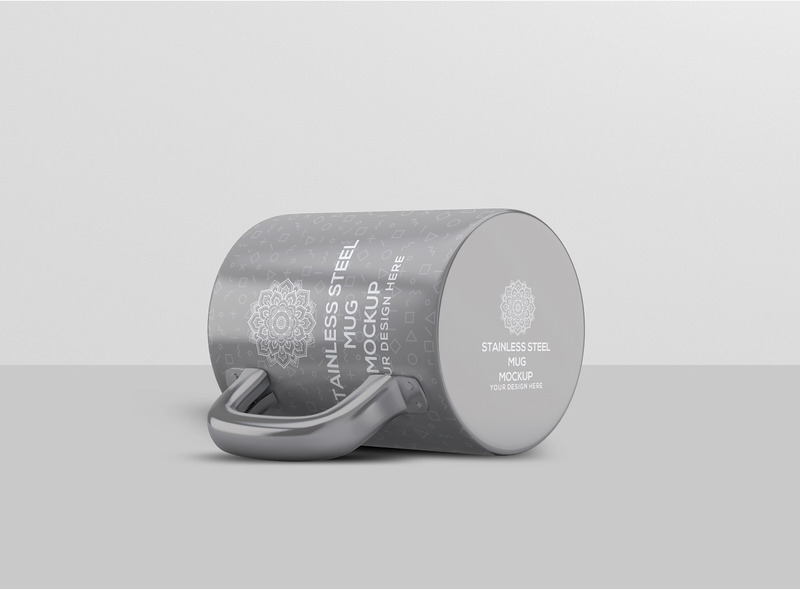Mockup di tazza in acciaio inossidabile - Caratteristiche Immagine 8