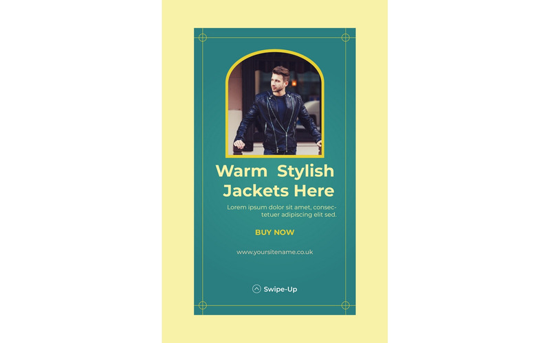 Instagram Stories Warm Stylish Jackets - Features Image 1