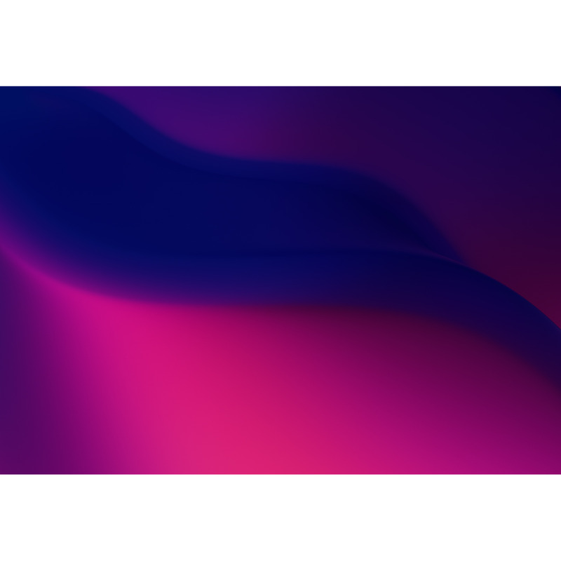 Rendering 3d astratto di onde morbide - rosa e blu - Caratteristiche Immagine 4