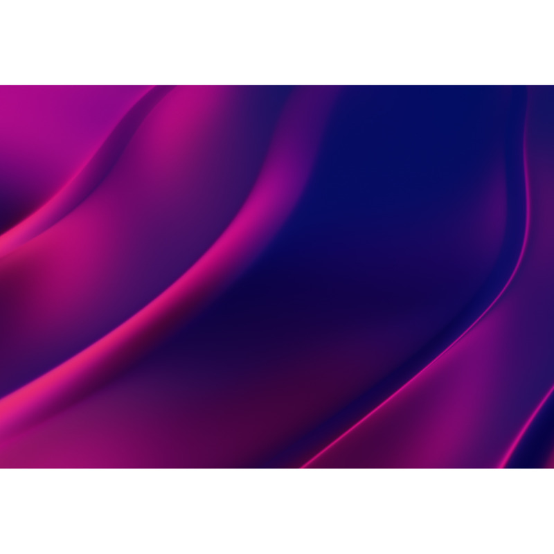 Rendering 3d astratto di onde morbide - rosa e blu - Caratteristiche Immagine 8