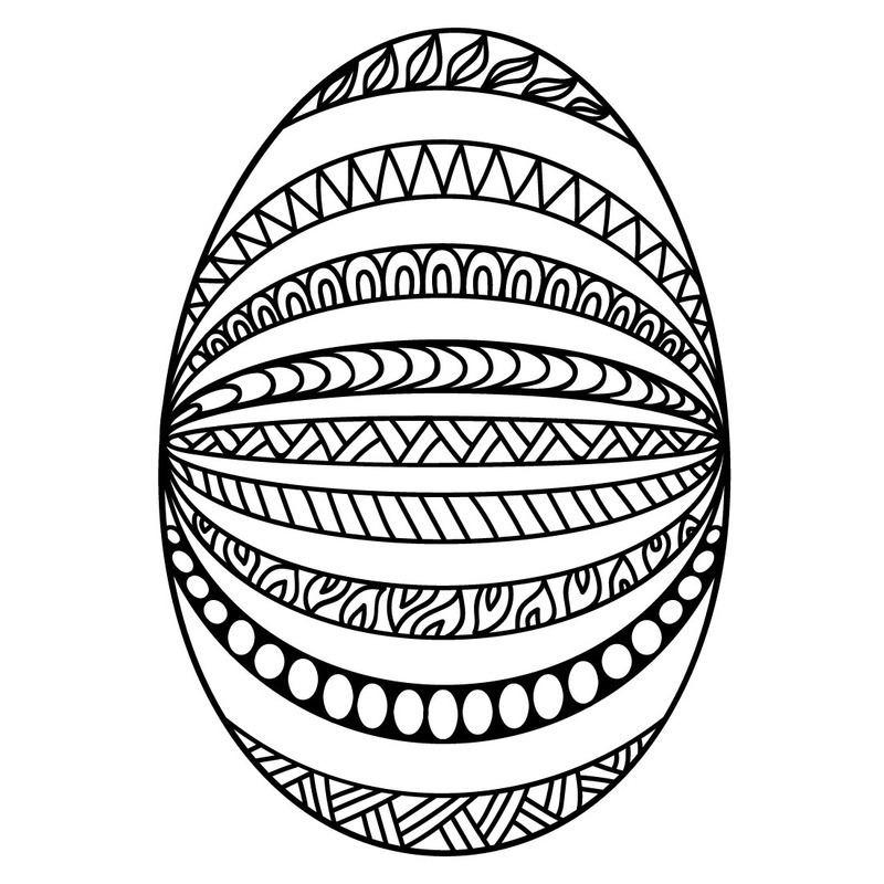 Illustrazioni decorative dell'uovo di Pasqua - Caratteristiche Immagine 3