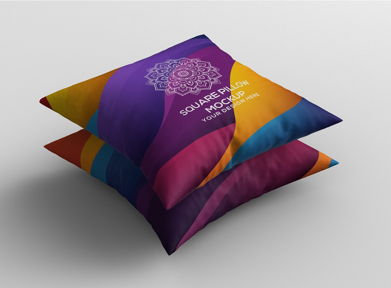 Cuscino quadrato - Mockup di cuscino quadrato - Caratteristiche Immagine 8