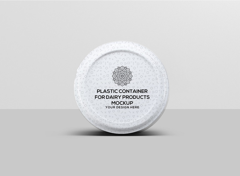 Contenitore in plastica per prodotti lattiero-caseari Mockup - Caratteristiche Immagine 4