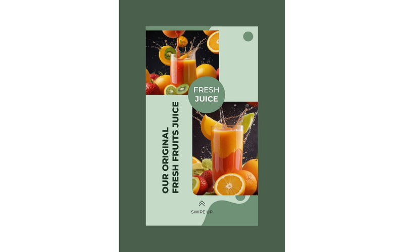 Instagram Stories Our Original Fresh Fruit Juice - Features Image 1