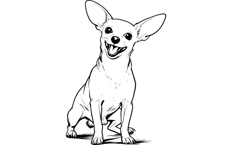 Juguete ruso sentado en el suelo (imagen con ilustración AI + arte lineal vectorial) - Características Imagen 2