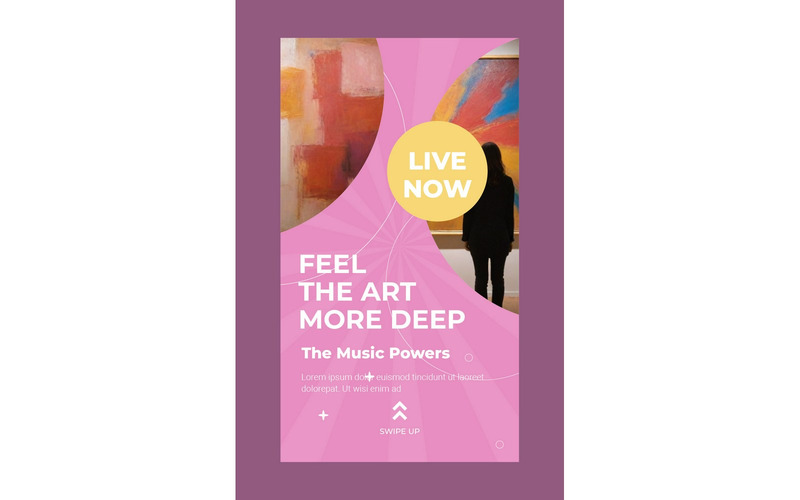 Instagram Stories Feel The Art - Features Image 1