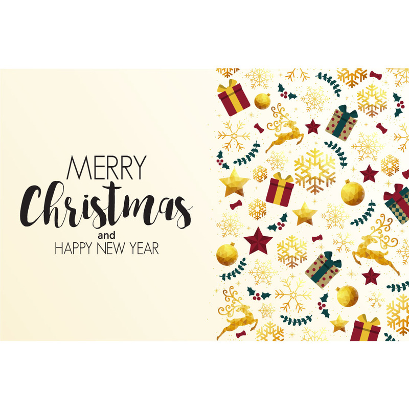 Bunte Grußkarten für Weihnachten und Neujahr - Eigenschaften Bild 3