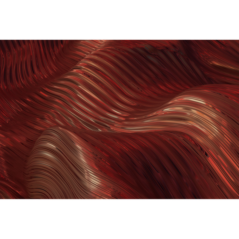 Sfondi astratti a strisce ondulate 3d colori caldi - Caratteristiche Immagine 8
