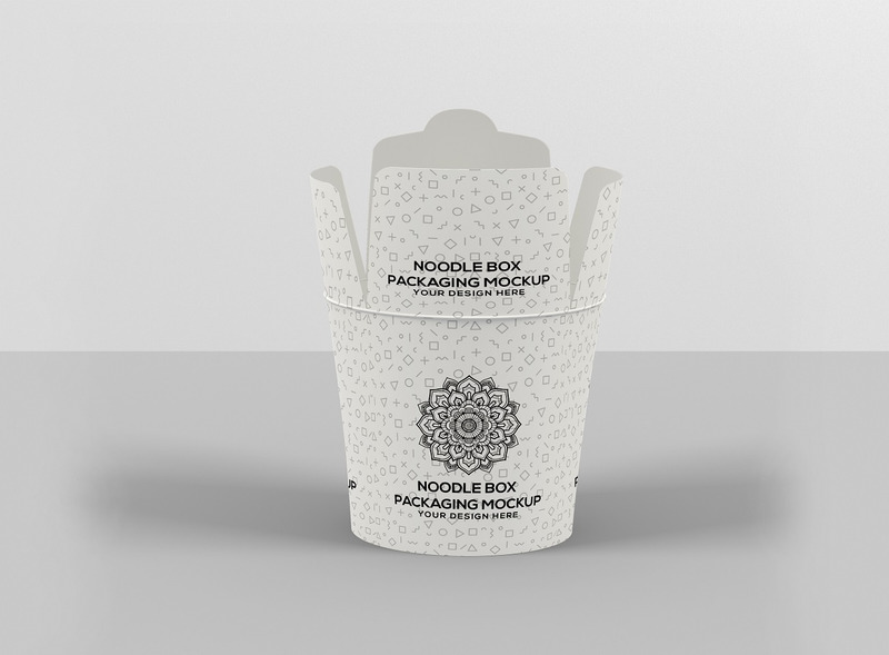 Макет упаковки коробки с круглым основанием - Features Image 2