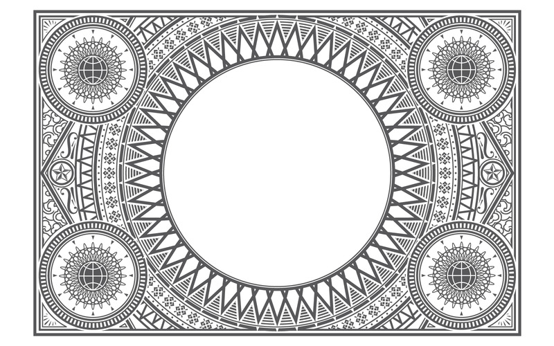 Rectangle Ornamental Frames in Vector - Features Image 8