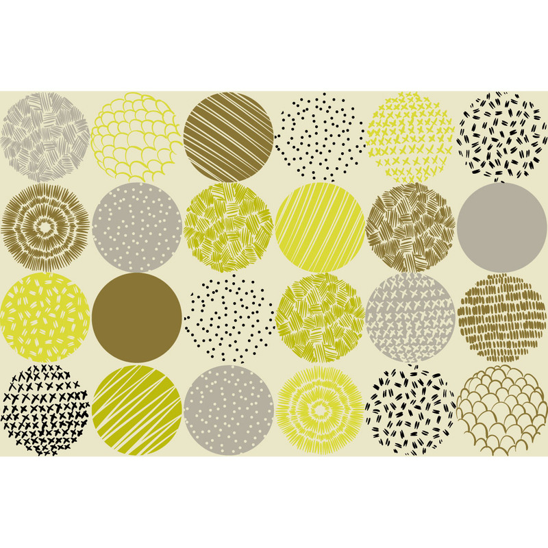Decori rotondi Memphis Elements Seamles Patterns - Caratteristiche Immagine 4