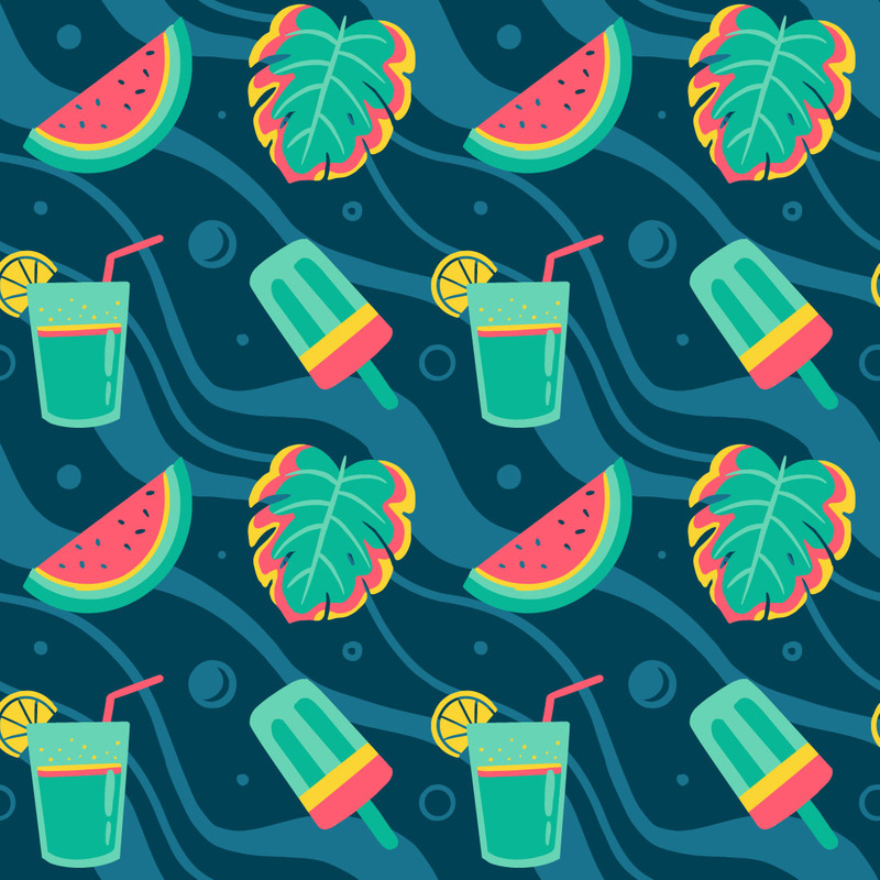 Tropical Seamless Pattern - Features Image 2