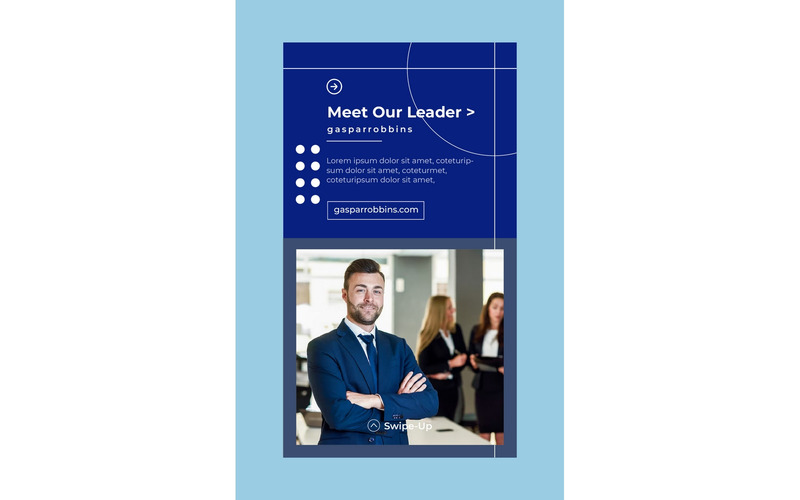 Instagram Stories Meet Our Leader - Features Image 1
