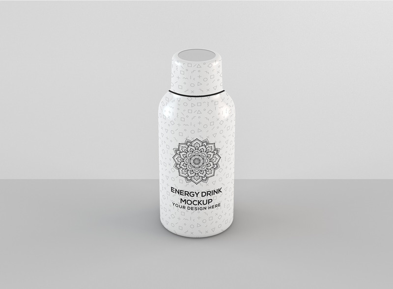 Energy Shot Energy Drink Mockup - Features Image 6