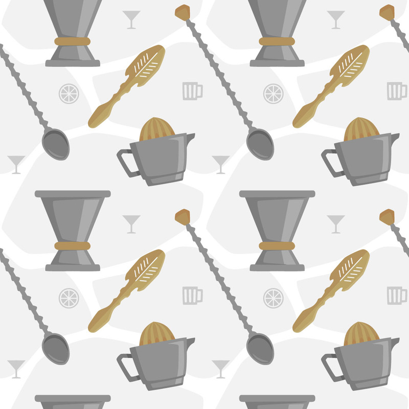 Bartender Seamless Pattern - Features Image 1