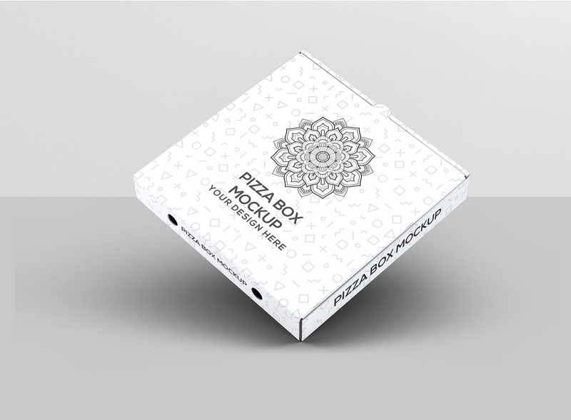 Scatola per pizza - Mockup di scatola per pizza - Caratteristiche Immagine 4