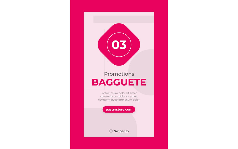 Instagram Stories Promotions Bagguete - Features Image 1