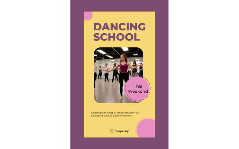 Instagram Stories Dancing School Vol.2 - Features Image 1