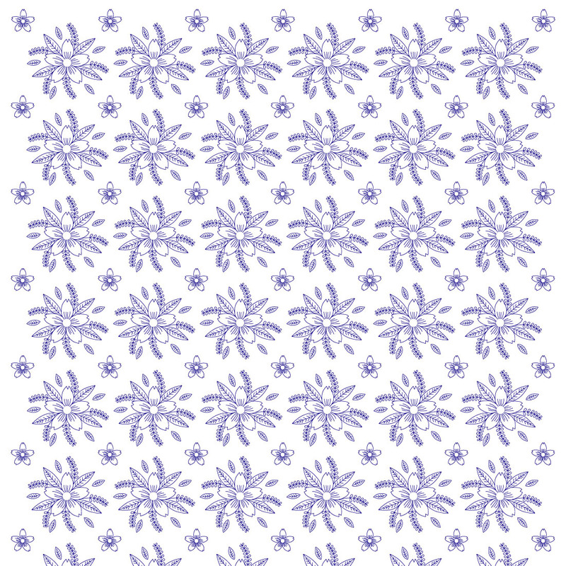 Modello senza cuciture floreale di vettore - Caratteristiche Immagine 3