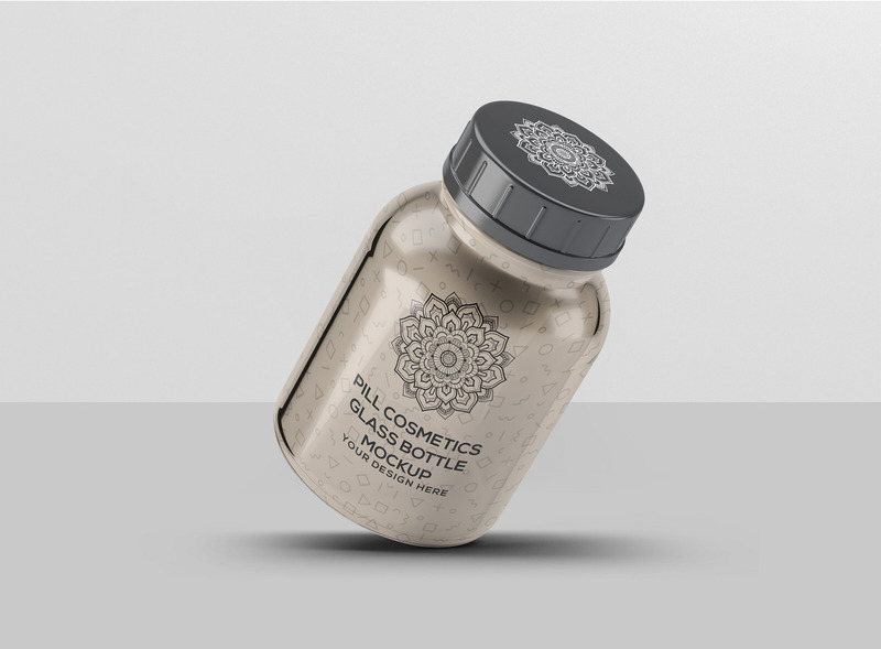 Maketa kosmetické skleněné láhve pilulky - Features Image 5