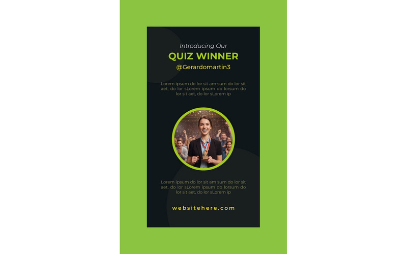 Instagram Stories Quiz Winner - Features Image 1
