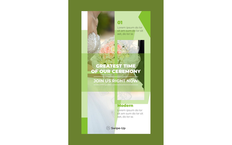 Instagram Stories Greatest Time of Our Ceremony - Features Image 1